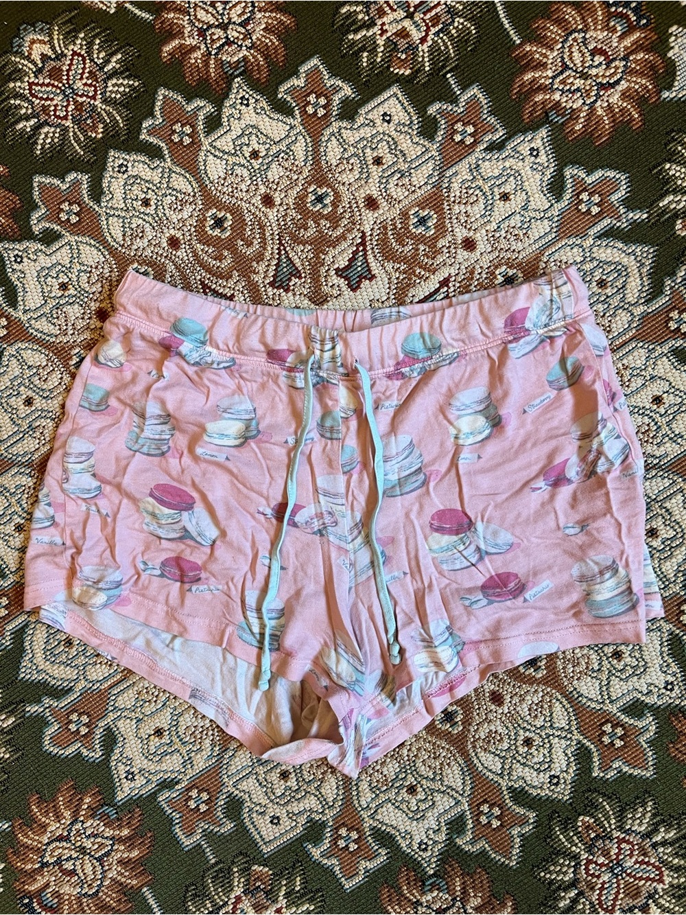 munki munki Pink Macaron Lounge Shorts